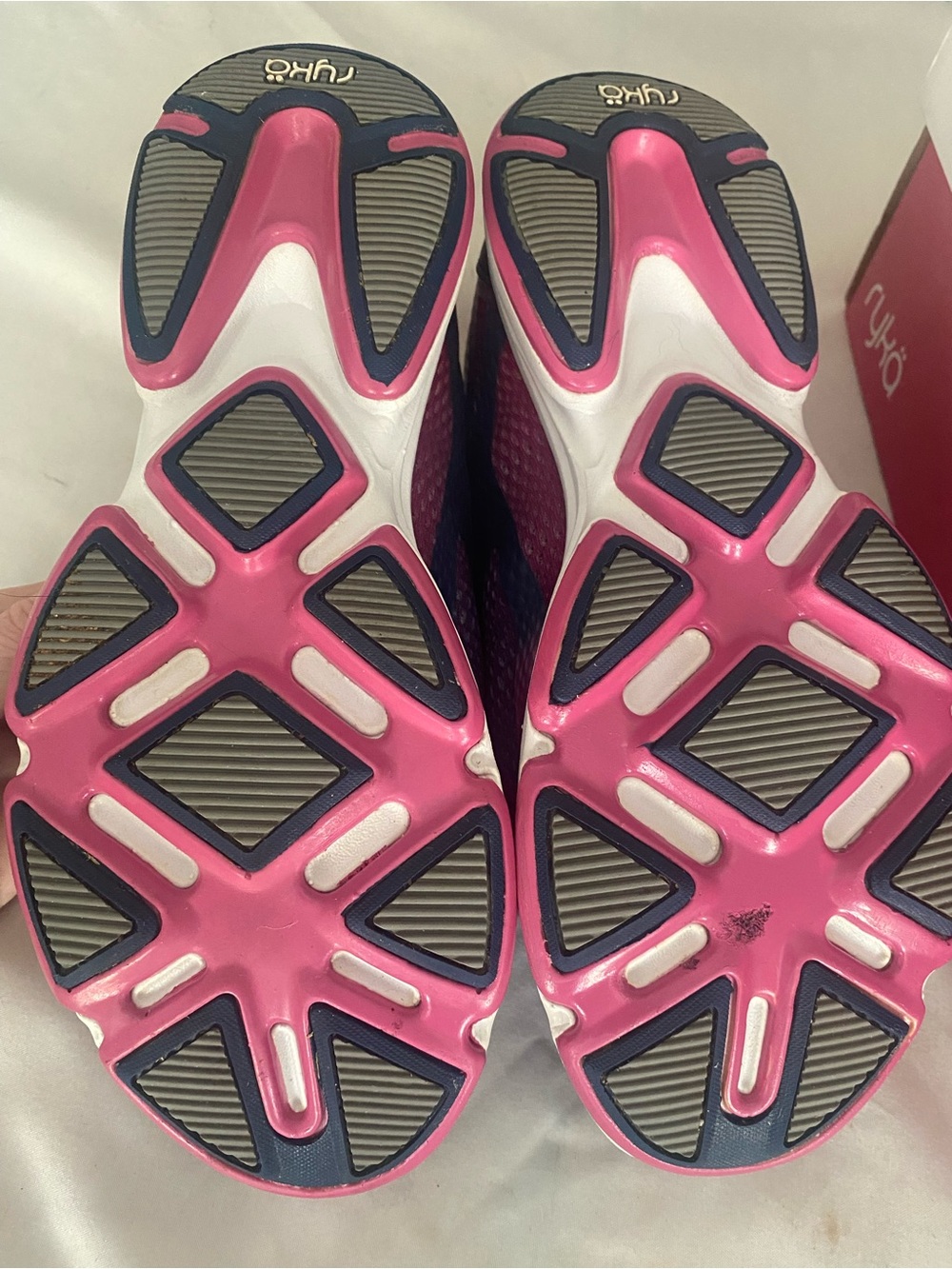 Ryka Devotion Plus 2 Walking Shoes Blue Pink Women's 8W NIB - Picture 7 of 13